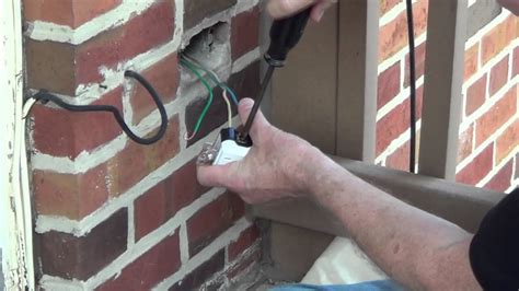 attach electrical box to wall outside|adding electrical box existing wall.